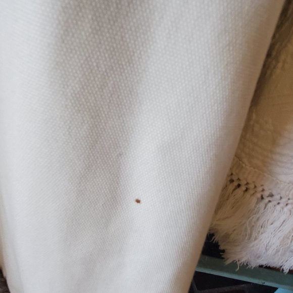 Vintage 1960's Canvas/Faux Fur Trimmed Hooded Mid Length Fit & Flare Coat XS/S - Picture 7 of 10